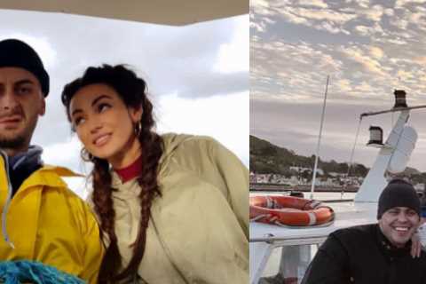 Michelle Keegan dazzles fans with glam behind-the-scenes pics from Brassic season 3