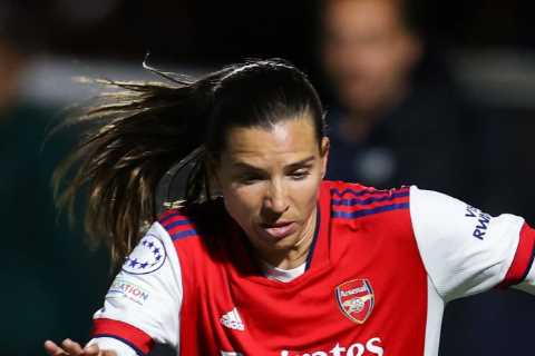 Arsenal 4 Hoffenheim 0 Heath helps Gunners bounce back from Barca loss as Eidevall’s aces trounce..