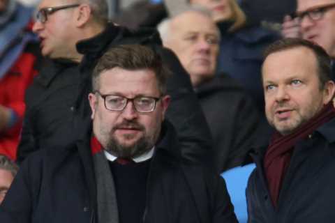 Man Utd set to name Richard Arnold as Ed Woodward’s replacement with executive vice-chairman to..