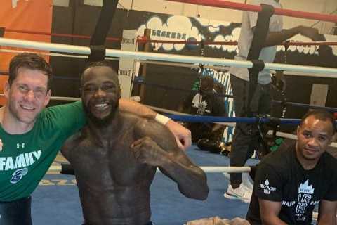 Deontay Wilder’s sparring partner wants him to fight Anthony Joshua but warns NO ONE can take the..