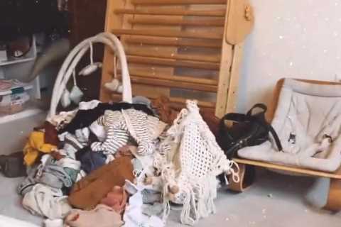Little People’s pregnant Audrey Roloff shows off MESSY nursery in progress for third child as baby..