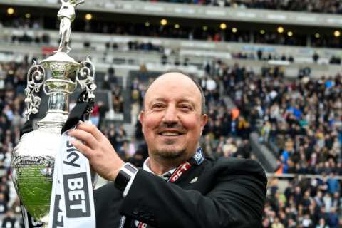 Rafa Benitez hints Newcastle wanted him back as new boss but will reject any approach to leave..