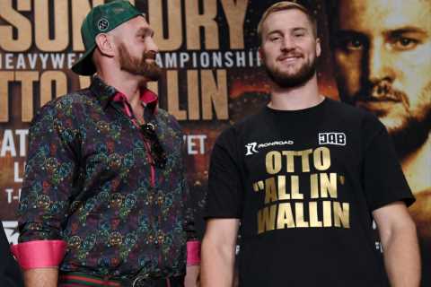 ‘I’m here to be champ’ – Otto Wallin vows to steal Dillian Whyte’s world title shot against Tyson..