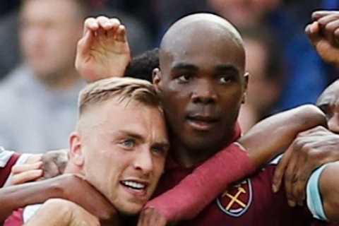 Everton 0 West Ham 1: Hammers move into European spots after Angelo Ogbonna’s header as Toffees..