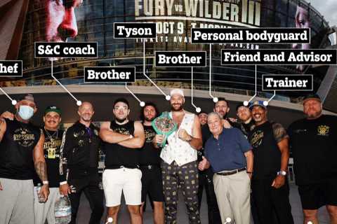 Inside Tyson Fury’s huge 11-man team who helped him behind the scenes before Deontay Wilder KO from ..