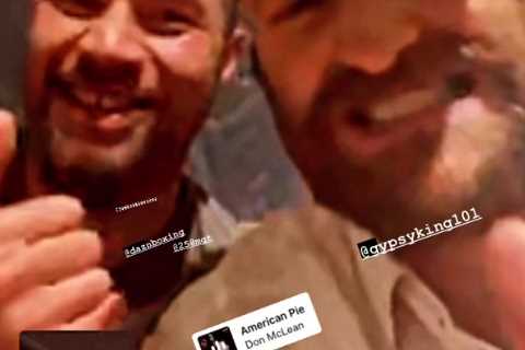 Tyson Fury gets pal Joseph Parker and ex-opponent Derek Chisora on FaceTime ahead heavyweight..