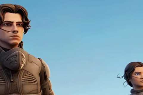 Fortnite is getting slick new Dune skins and an unbelievably comical sandworm