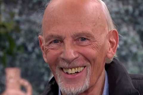 EastEnders star Paul Nicholas looks unrecognisable as he appears on This Morning to launch career..