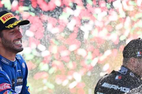 F1 star Daniel Ricciardo to get prize for bet win with McLaren boss Zak Brown and drive one of..