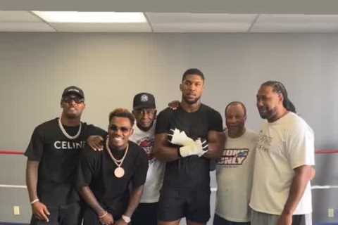 Anthony Joshua training with Mike Tyson’s former coach for Usyk rematch in huge hint he could split ..