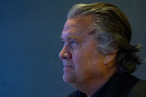 House Panel Recommends Contempt Charge Against Bannon