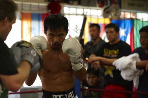 Freddie Roach knew Manny Pacquiao would be a champ after ONE ROUND on pads and says there will..