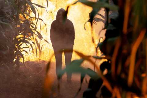 Emmerdale’s Priya Sharma trapped in terrifying maze fire as inferno rages around her