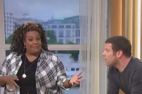 Awkward moment Alison Hammond tells married Celebs Go Dating star she wants a man ‘like him’ on..
