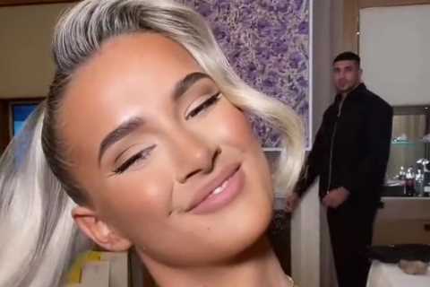 Molly-Mae shows off glam transformation on TikTok – but fans are in hysterics after spotting Tommy..