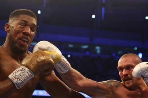 ‘Grab him, rough him up, push and shove him’ – How Anthony Joshua can beat classy Oleksandr Usyk..