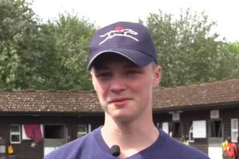 One-handed teenager Harry Enright step closer to being a jockey after learning to ride with..