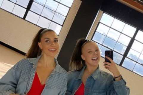 JoJo Siwa dresses up as DWTS partner &amp; ‘best friend’ Jenna Johnson after Kylie Prew split over..