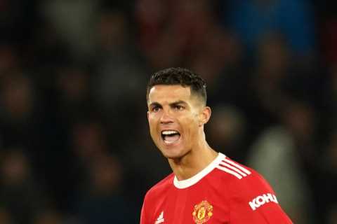 ‘Are you not ASHAMED?’ – Cristiano Ronaldo unleashed stunning hairdryer treatment at half-time of..