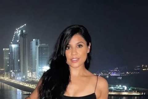 EastEnders’ Priya Davdra looks worlds away from Iqra as she glams up on Dubai holiday