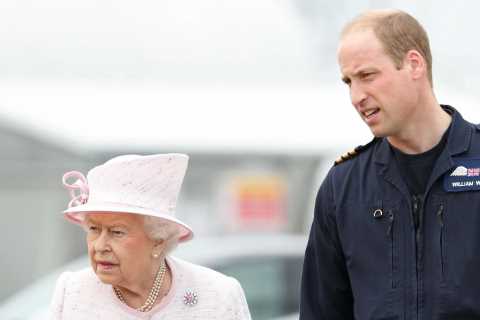 The Queen once gave Prince William ‘the most almighty b******ing’ after he chased Zara Phillips..
