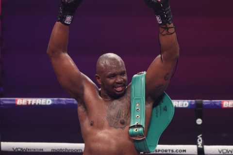 ‘All he does is cry’ – Dillian Whyte slams Wallin for moaning about cancelled fight as Brit says he ..