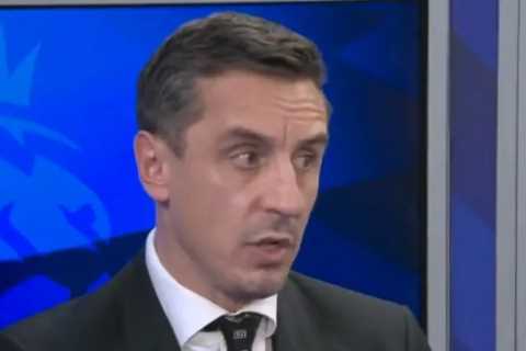 Piers Morgan slams Gary Neville in row over refusing to criticise Man Utd boss Ole Gunnar..