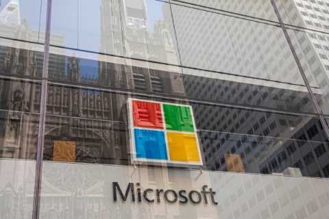 Microsoft profit soars 48%, to $20.5 billion.