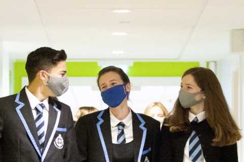 Pupils ‘will be ordered to wear masks in communal areas in schools to tackle rocketing covid rates