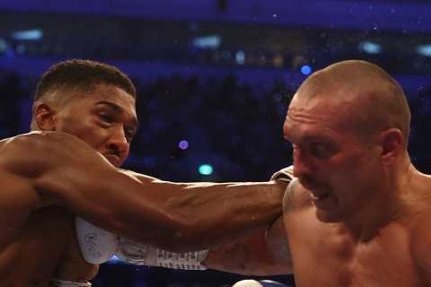 ‘Done with f***ing losing’ – Anthony Joshua vows to stop trying to outbox Usyk in rematch and..