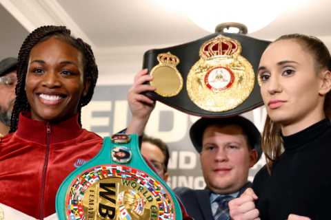 Claressa Shields says she would ’embarrass’ Jake Paul in sparring with just ONE hand as boxing star ..