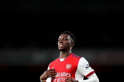 Eddie Nketiah ‘unhappy at Arsenal and ready to snub new contract if he is not given more game time’