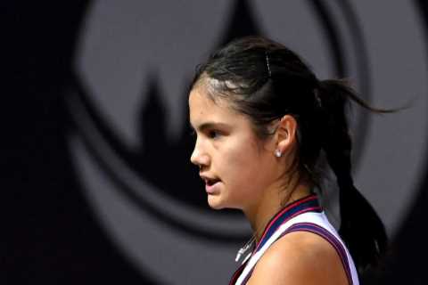 Emma Raducanu breezes into Transylvania Open quarter-finals with straight sets win over local hero..