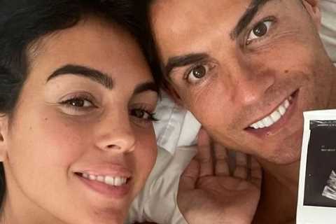 Cristiano Ronaldo announces he and Georgina Rodriguez are having TWINS with Man Utd star set to be..