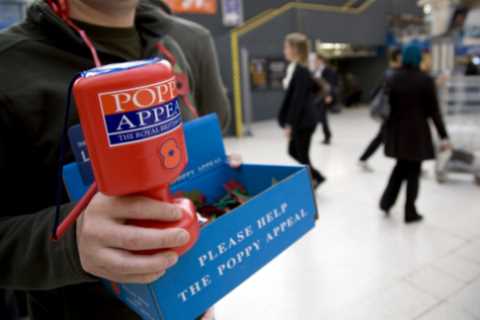 Poppy sellers are back on our streets after Covid hit last year’s appeal