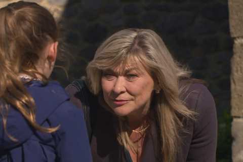 Emmerdale spoilers: Kim Tate breaks down in tears as she realises truth about son Jamie