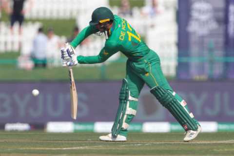 ‘Deeply sorry’ – South Africa star Quinton De Kock apologies for not taking knee before World Cup..