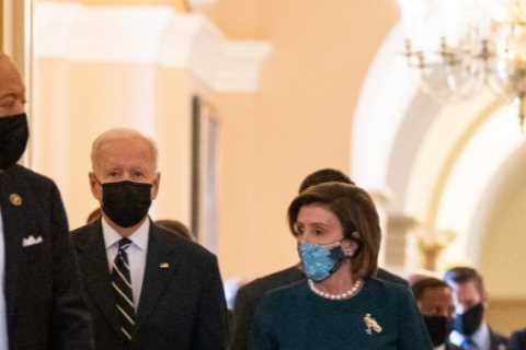 Biden Implores Democrats to Support His Transformative Agenda