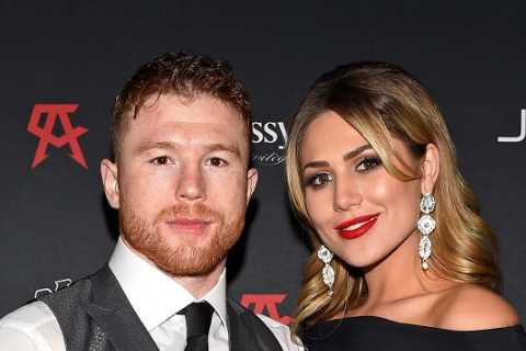 Canelo Alvarez ‘a happier man’ for marrying wife Fernanda Gomez just a week after Billy Joe..