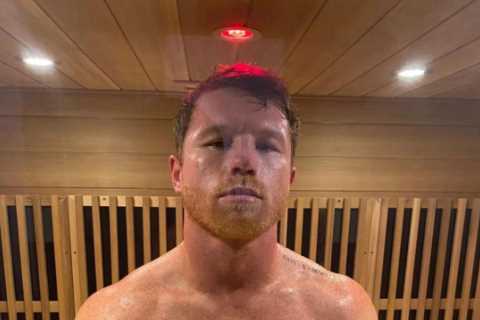Canelo Alvarez shows off insane body transformation from skinny teen to stacked world champ ahead..