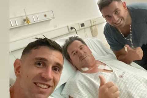 Aston Villa ace Emiliano Martinez rushes back to Argentina to be at dad’s hospital bedside and set..