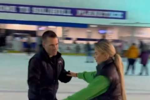 Love Island’s Liberty Poole shows off her impressive Dancing on Ice moves after less than two weeks ..
