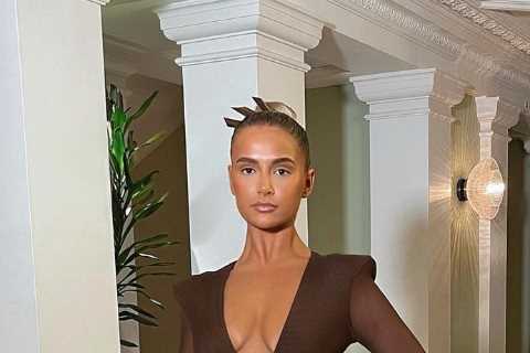 Molly-Mae Hague stuns in plunging dress at the Pride of Britain Awards as she breaks silence on..