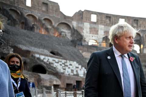 Boris Johnson warns world faces ‘absolute catastrophe’ if leaders fail to tackle climate change
