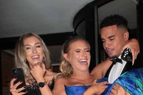 Love Island’s Chloe has to be CARRIED out of Pride of Britain by boyfriend Toby after outfit..
