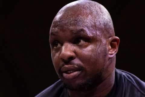 Dillian Whyte claims he only revealed he dropped Fury in sparring after being trash talked and..