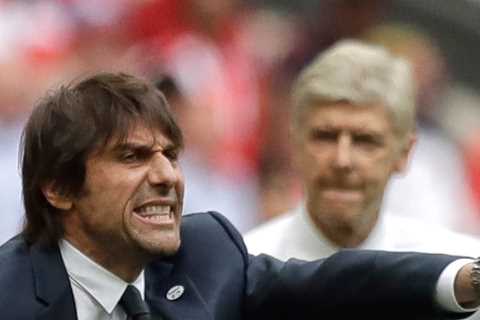 Antonio Conte’s shocking record against Arsenal revealed which includes FA Cup final loss and it’s..