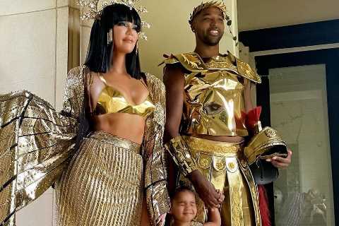 Khloe Kardashian shares Halloween throwback with her baby daddy Tristan Thompson as he ‘begs her to ..