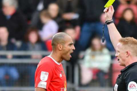 Blunder referee braced for the axe after FORGETTING to play injury time in Leyton Orient’s chaotic..