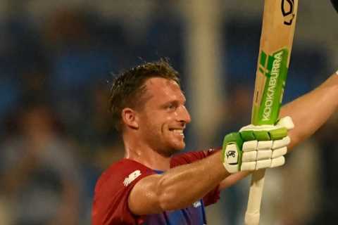 Jos Buttler makes England cricket history by becoming the first man to score centuries in all three ..